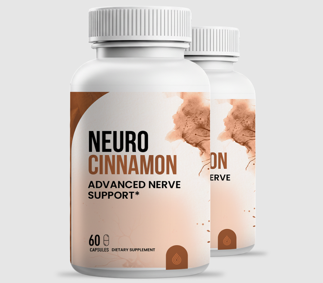 NeuroCinnamon Advanced Nerve Support supplement bottle